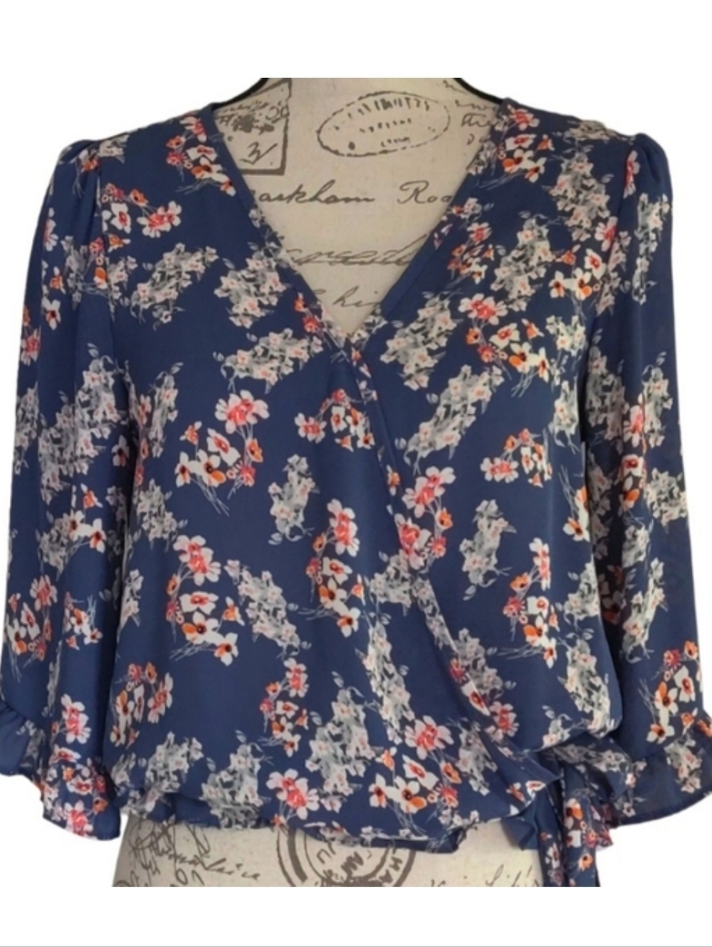 Sienna Sky floral blouse.